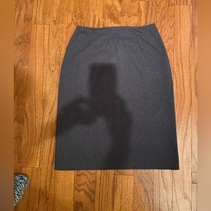 Express dark grey skirt